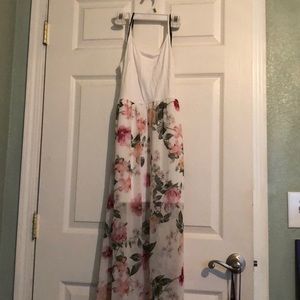 Floral maxi dress